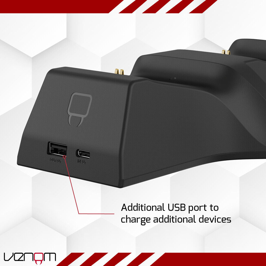 Xbox Charging Dock with Rechargeable Batteries for Series X Series S Xbox One