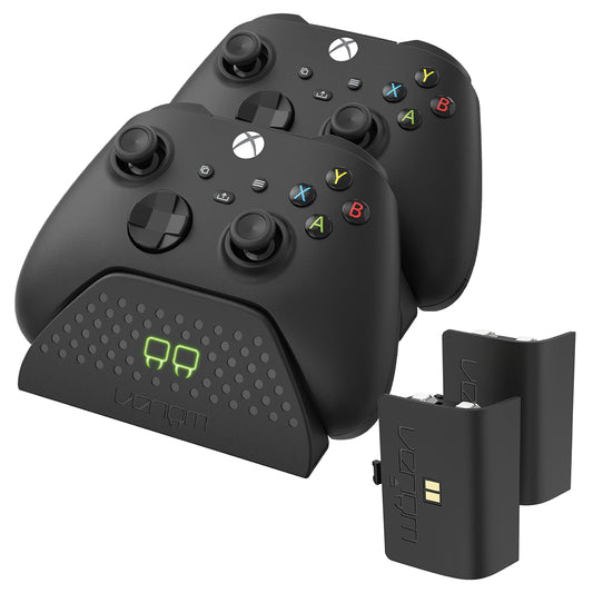 Xbox Charging Dock with Rechargeable Batteries for Series X Series S Xbox One